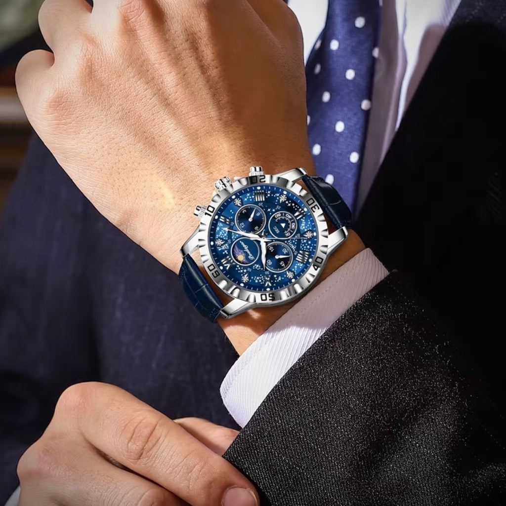 Men’s Poedagar BT Multifunctional Watch 40mm