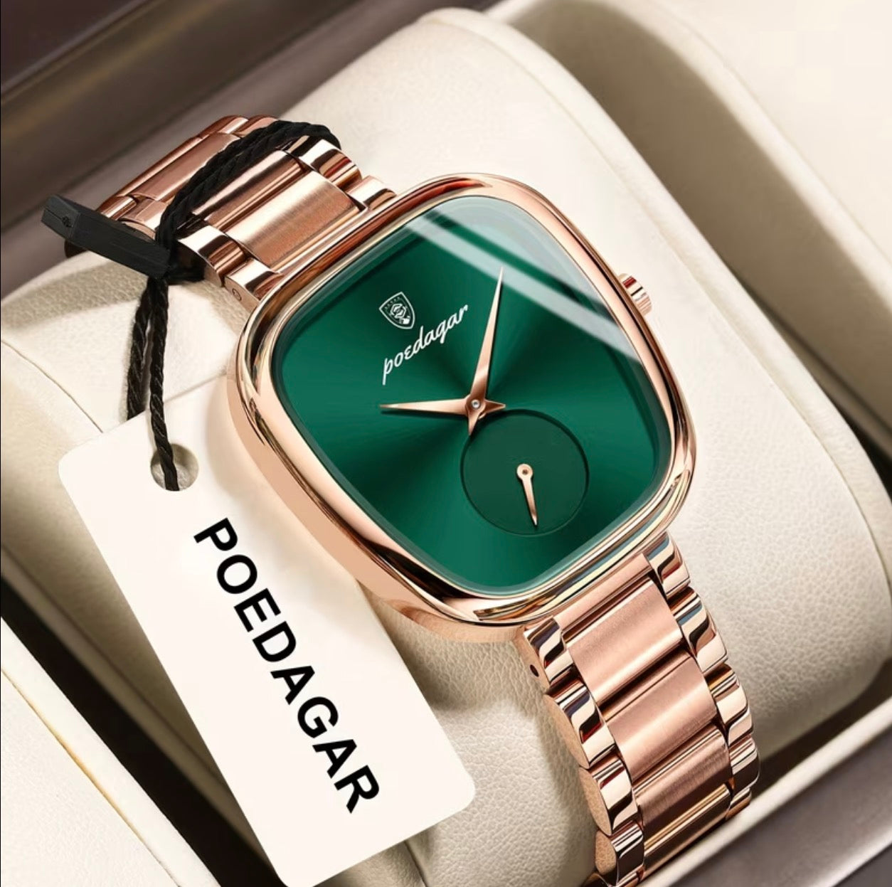 Ladies Poedagar BT Stainless Steel Watch