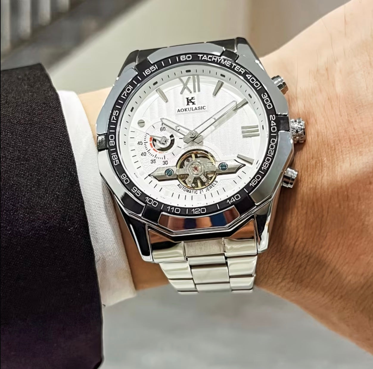 Men’s Tourbillon BT Automatic Watch 40mm