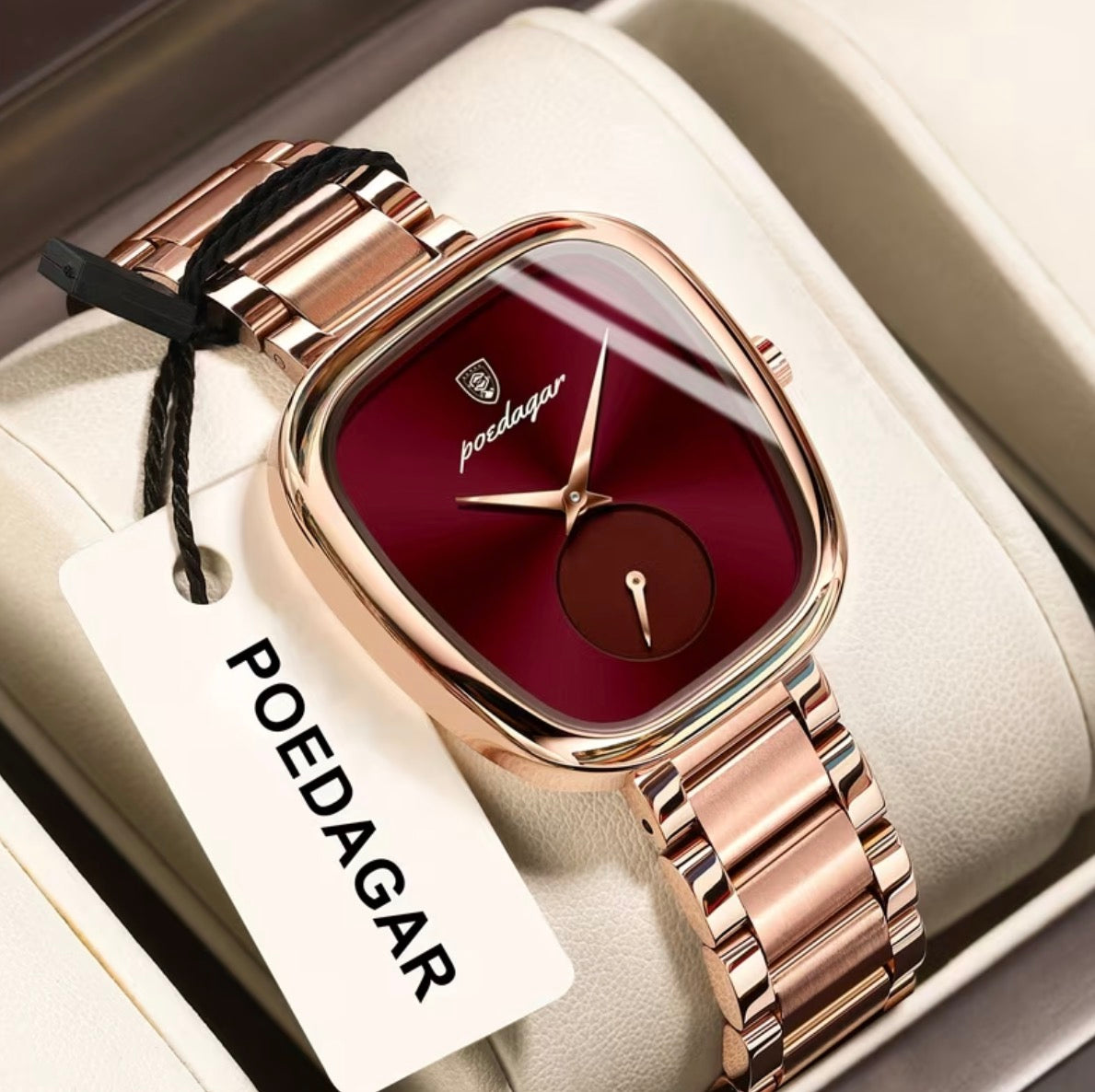 Ladies Poedagar BT Stainless Steel Watch