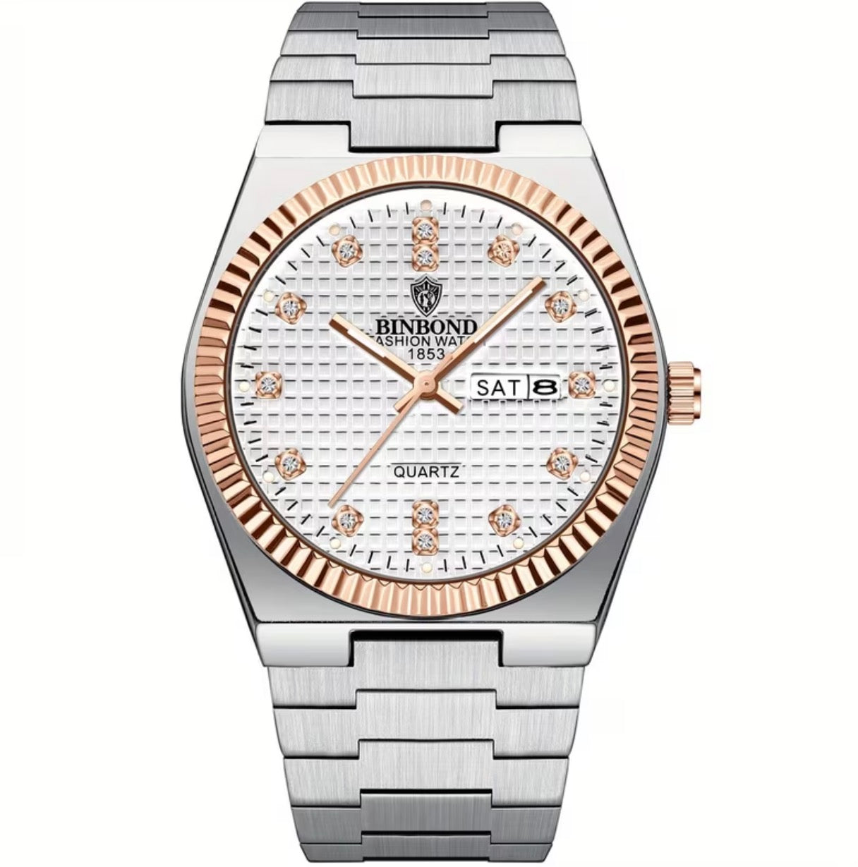 Men’s Binbond BT Stainless Steel Watch