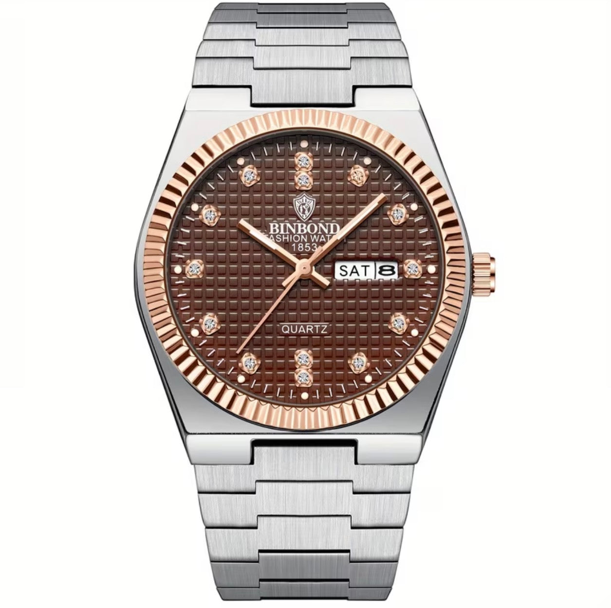 Men’s Binbond BT Stainless Steel Watch