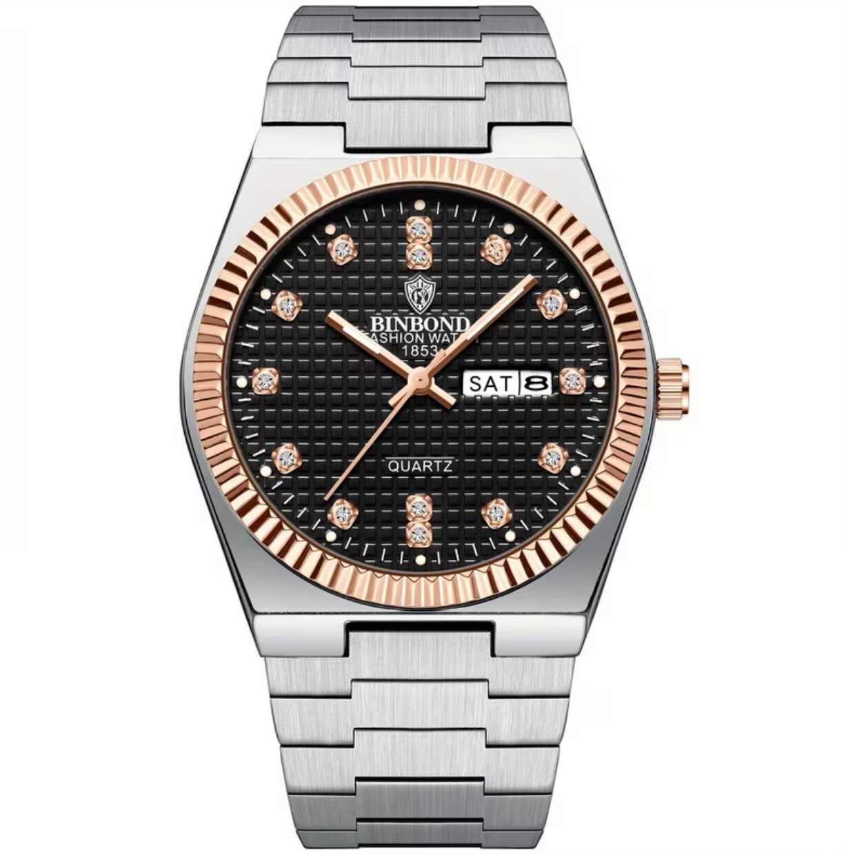 Men’s Binbond BT Stainless Steel Watch
