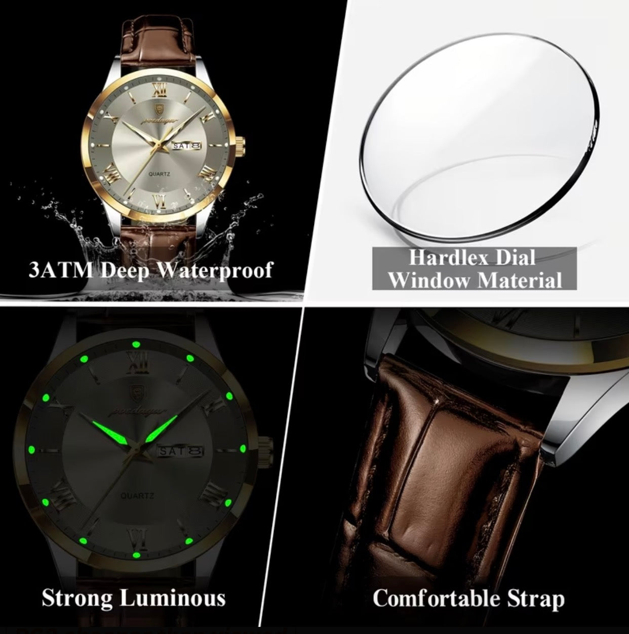 Men’s Poedagar BT Watch